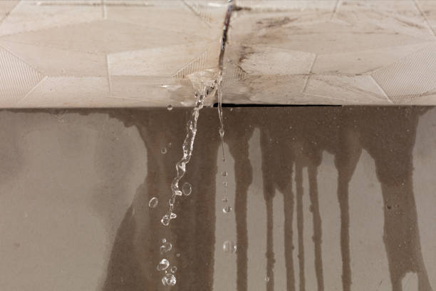 Professional Sewage Cleanup technician working in Chinquapin, NC